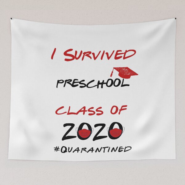 Item preview, I Survived Preschool Class Of 2020 Quarantined Funny Pre-K Graduation gift designed and sold by YourgiftShop.