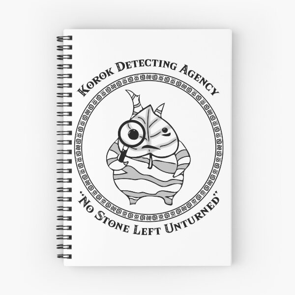Item preview, Korok Detecting Agency - Black designed and sold by ThePotterite.