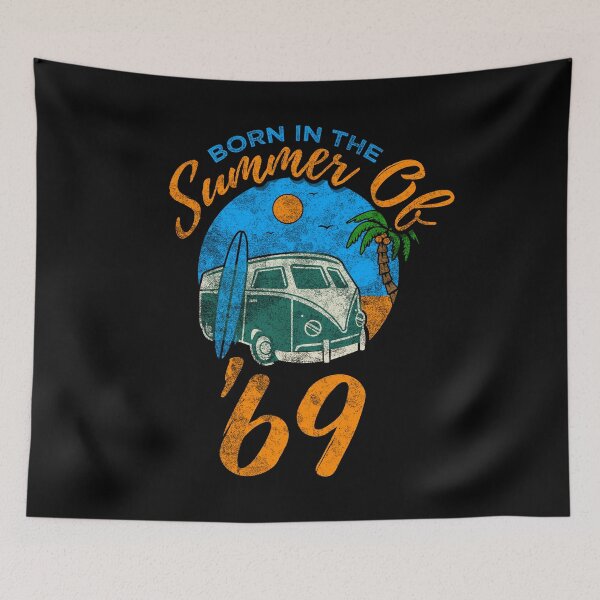 Item preview, Born In the Summer Of '69 Beach Birthday Design designed and sold by tshirtexpressiv.