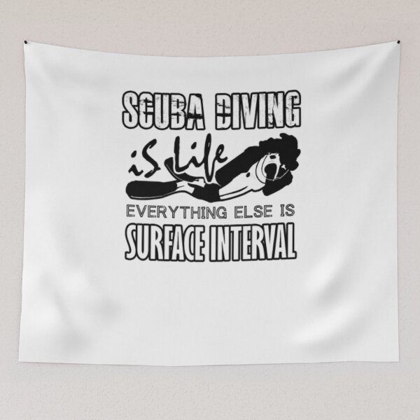 Item preview, Scuba Diving Shirt Scuba Diving Is Life T Shirt designed and sold by CristinaKarman3.