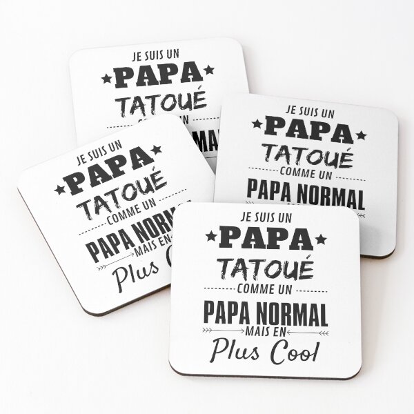 Item preview, Tattooed dad designed and sold by KafeTreson.