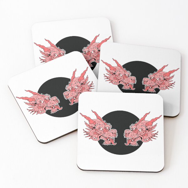 Item preview, Kissing Dragon Illustration designed and sold by Pappistore.
