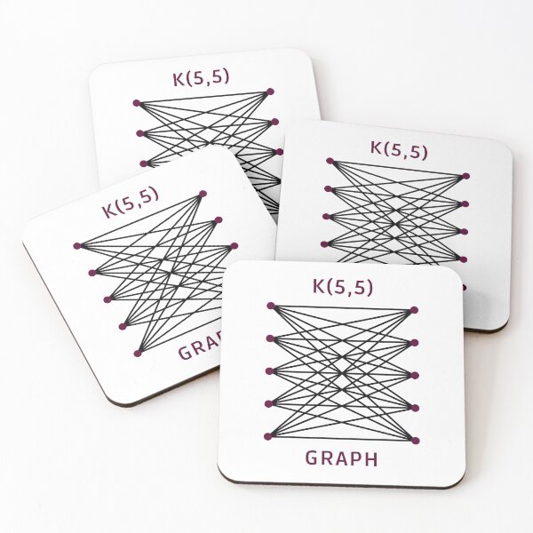 Item preview, Complete Bipartite Graph K(5,5) designed and sold by Mechashadow.