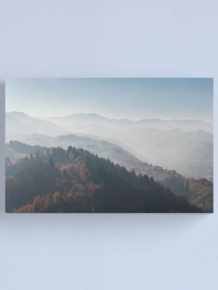 Alternate view of Diffuse morning Canvas Print