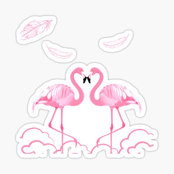 Flamingo Skin Stickers Redbubble - roblox 2004 flamingo