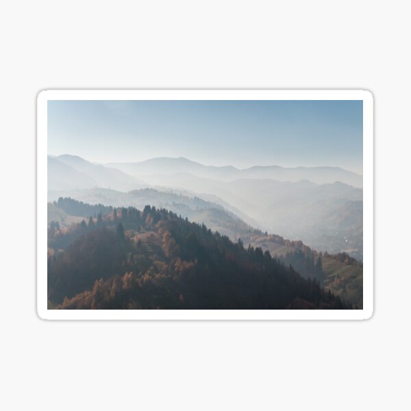 Diffuse morning Sticker