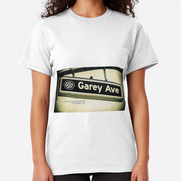 Garey Avenue, Pomona, California by Mistah Wilson Classic T-Shirt