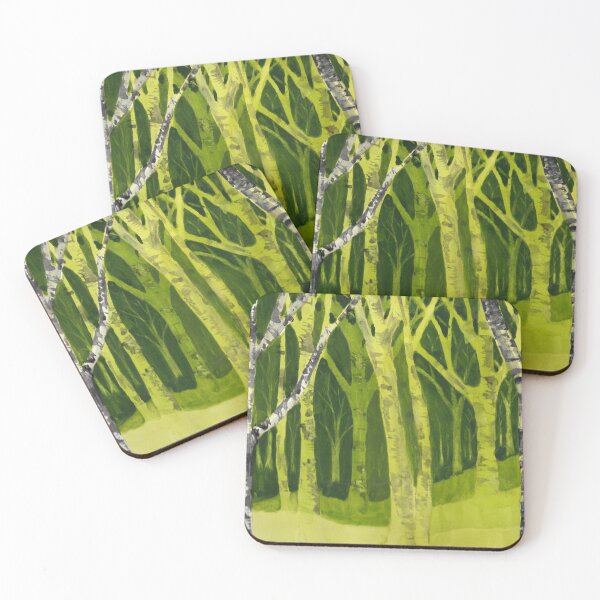 Item preview, Pantone Green Birch Woodlands  designed and sold by Roseann Meserve.