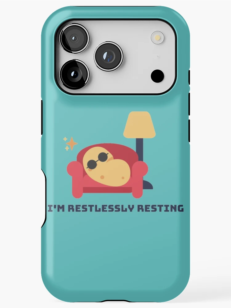 Thumbnail 1 of 4, iPhone Case, I'M RESTLESSLY RESTING designed and sold by Mochaprints.