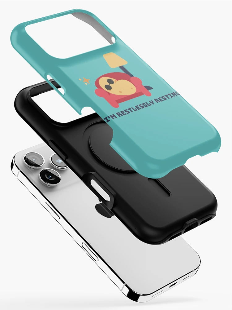Thumbnail 2 of 4, iPhone Case, I'M RESTLESSLY RESTING designed and sold by Mochaprints.