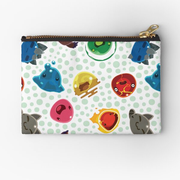 Cute Slime Rancher Pattern Zipper Pouch