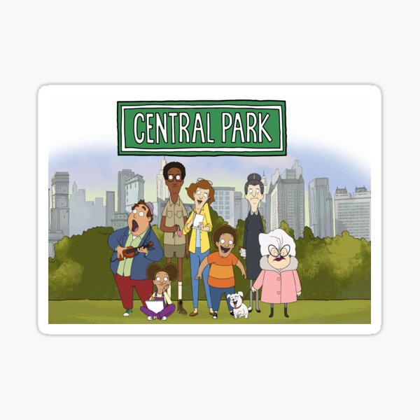 Central Park Tv Show - All Characters Sticker