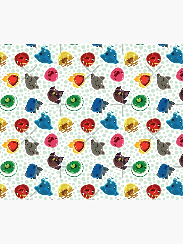 Cute Slime Rancher Pattern by pidesignprints