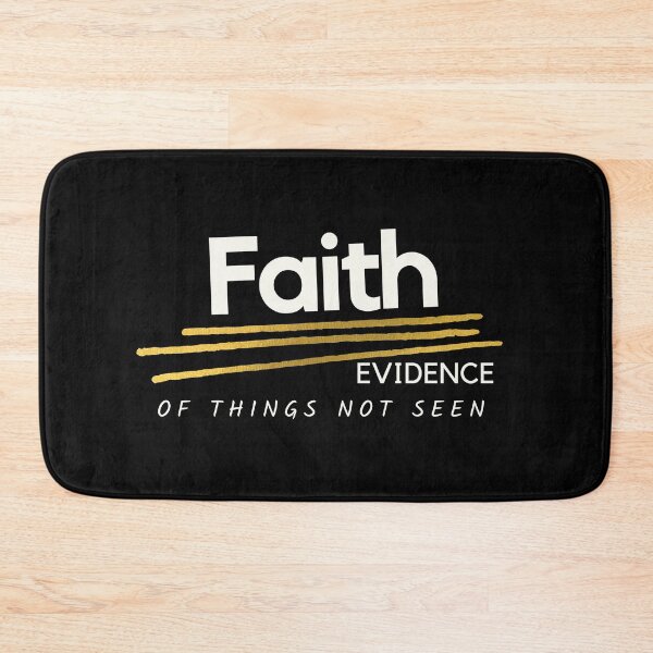 Item preview, Faith, Evidence of Things Not Seen, Heb. 11:1 (Color) designed and sold by bk2218.