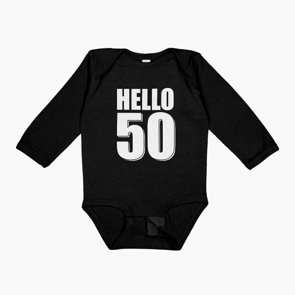 Item preview, Hello 50 Funny 50th Birthday designed and sold by tshirtexpressiv.