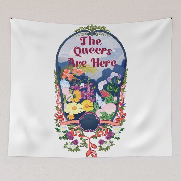 Item preview, The Queers Are Here designed and sold by fabfeminist.