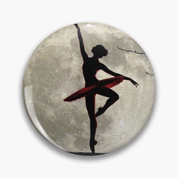 Item preview, Ballerina Moon Teal Night Tree Modern Dance Art A614 designed and sold by byNicol.