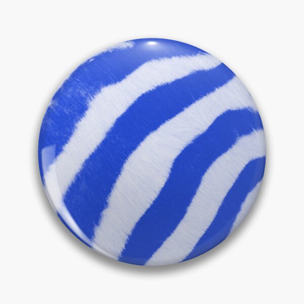 Artikelvorschau, Blauer Zebra-Druck entworfen und verkauft von chihuahuashower.