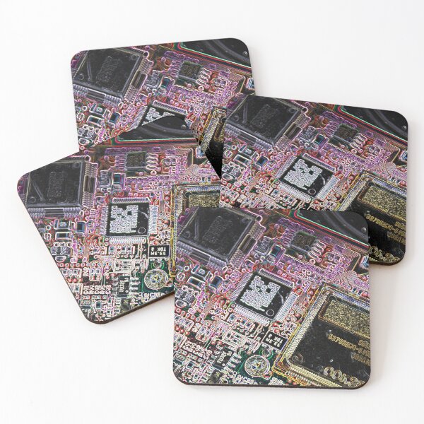 Item preview, Technology as digital neon pop art designed and sold by Your Happy Life.