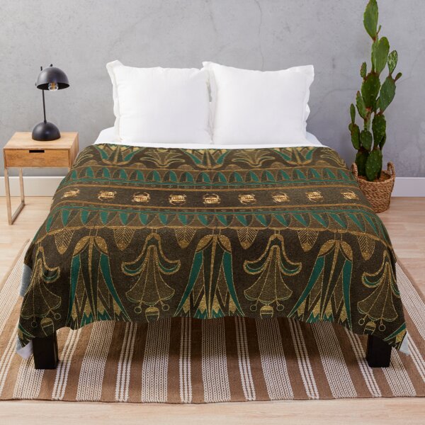 Item preview, Egyptian Pattern with Scarabs designed and sold by ColorfulMystic.