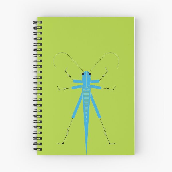 Item preview, Patience Grasshopper - Blue by UCO Design designed and sold by UCO  School of Design.