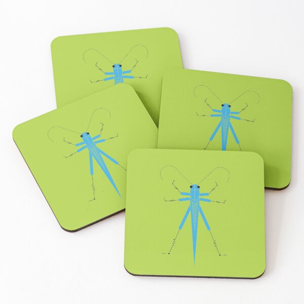 Item preview, Patience Grasshopper - Blue by UCO Design designed and sold by UCO  School of Design.