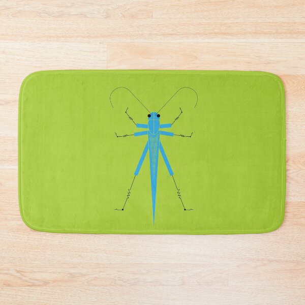 Item preview, Patience Grasshopper - Blue by UCO Design designed and sold by UCO  School of Design.