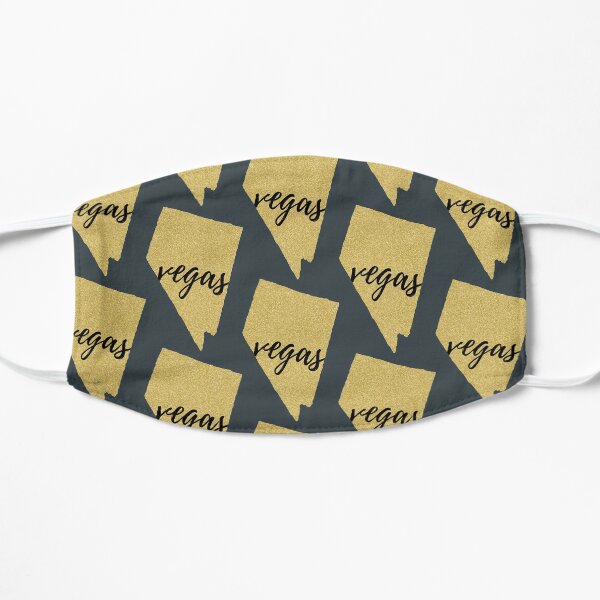 Vegas Gold Glitter Mask