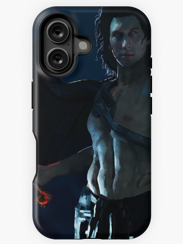 Thumbnail 1 of 4, iPhone Case, When A Dark Angel Falls designed and sold by heidihastings.