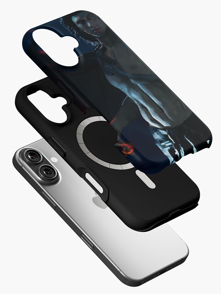 Thumbnail 2 of 4, iPhone Case, When A Dark Angel Falls designed and sold by heidihastings.
