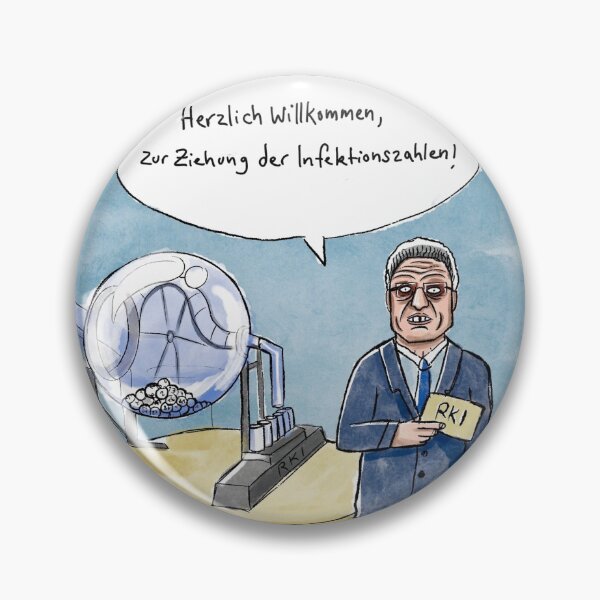 Artikelvorschau, Ziehung der Infektionszahlen entworfen und verkauft von LaserLurch.