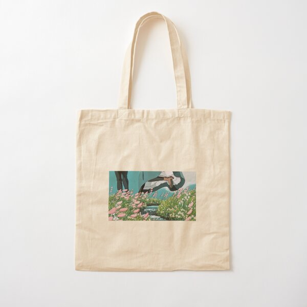 Howl's Moving Castle Sticker Cotton Tote Bag