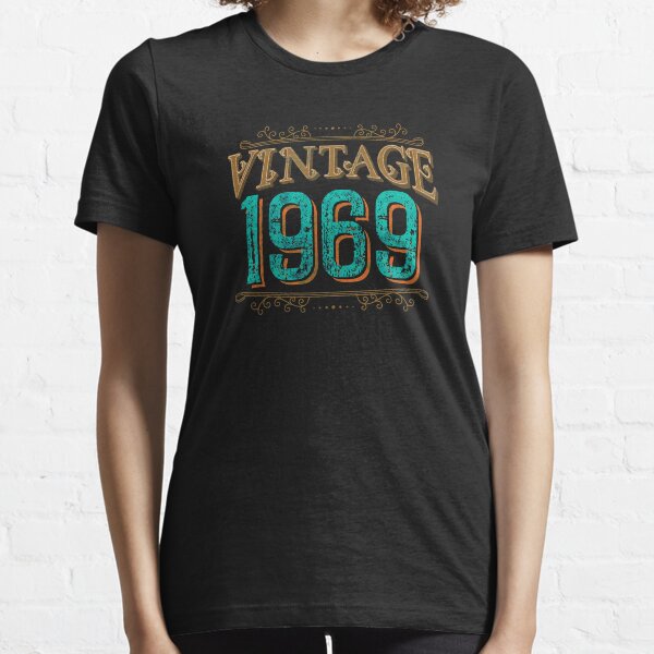 Distressed Vintage 1969 Birthday Essential T-Shirt