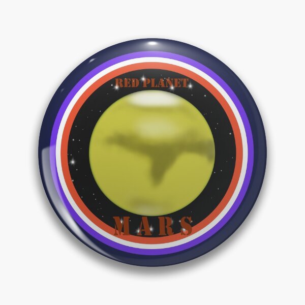 Item preview, The Red Planet, Mars. designed and sold by Geomoon.