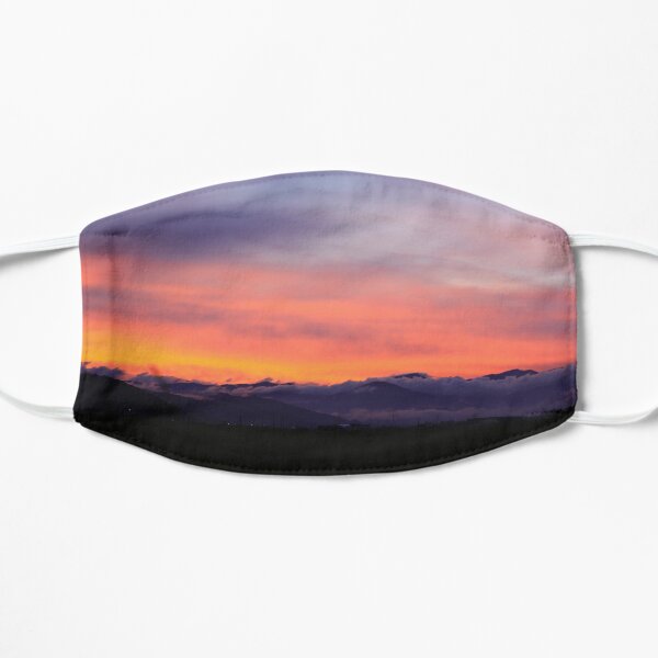 Colored clouds at sunset Mask