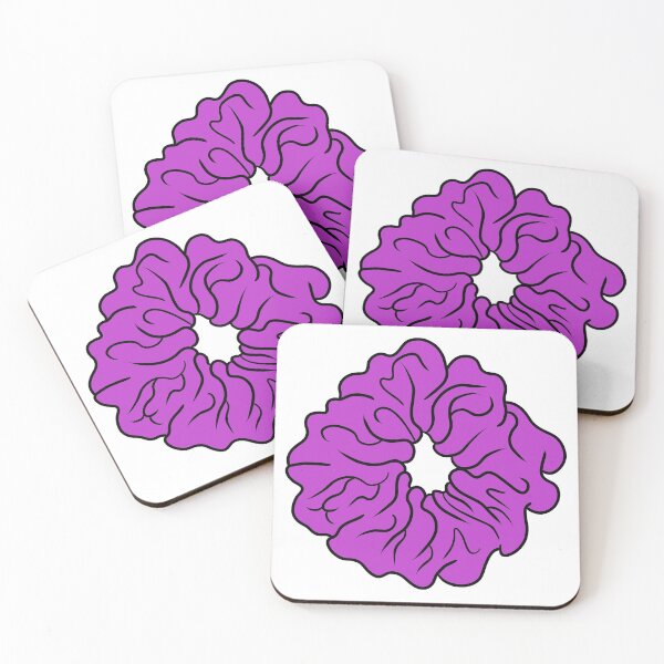Item preview, Cute Purple Hair Scrunchie designed and sold by laurasgallery.