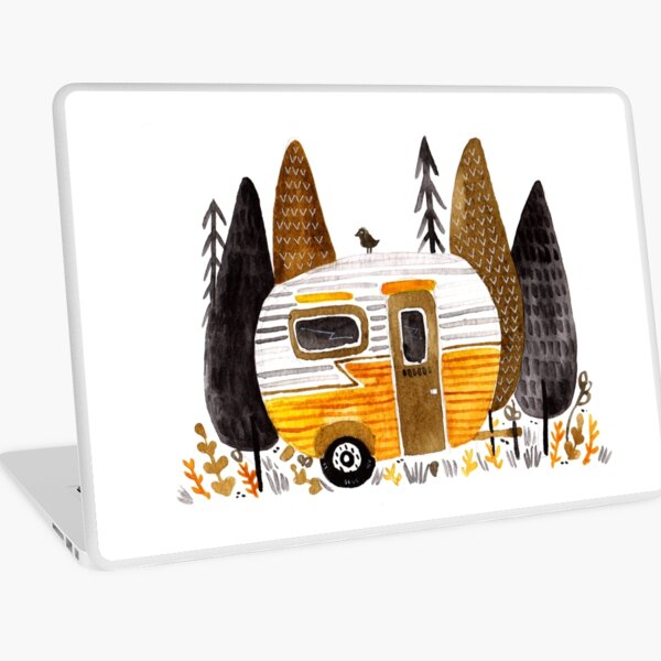 Trailer Parking Laptop Skin
