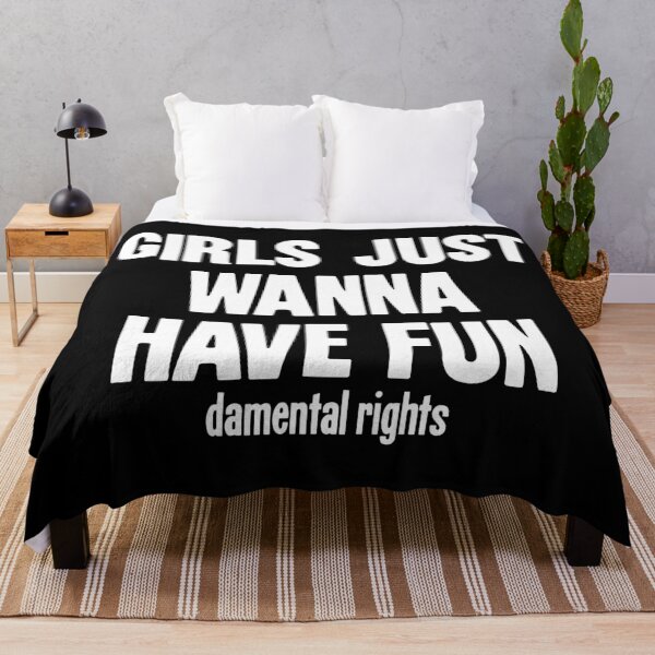Item preview, Girls Just Wanna Have Fun(damental Rights) designed and sold by Good-Looking Corpse.