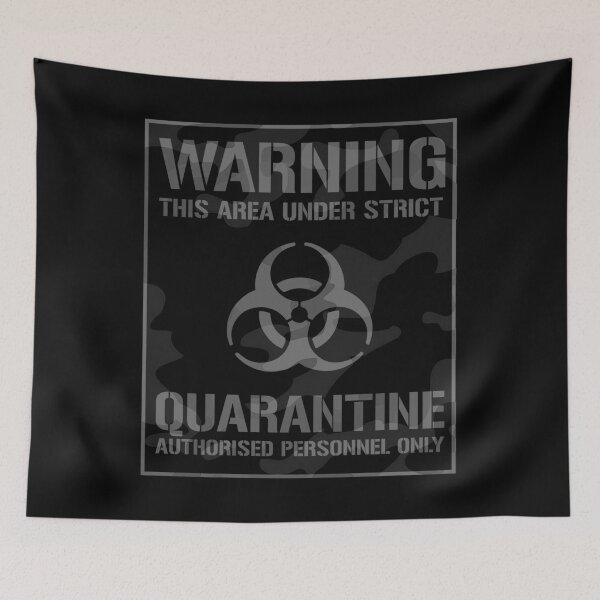 Item preview, 8. Deep State Operatives Special Operative  Camoflage - Quarantine Warning -  Airsoft Loadout Design designed and sold by AirsoftBD.
