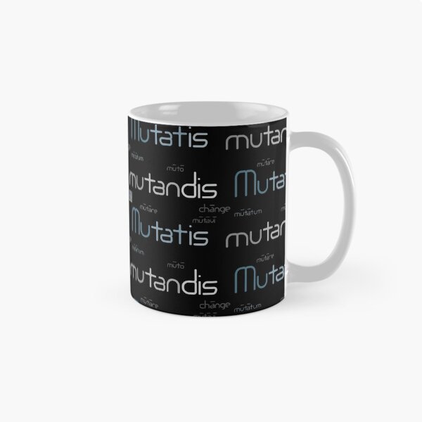Item preview, "Mutatis Mutandis"© designed and sold by Lisa Clark - Thinker Collection STEM Art and MORE.