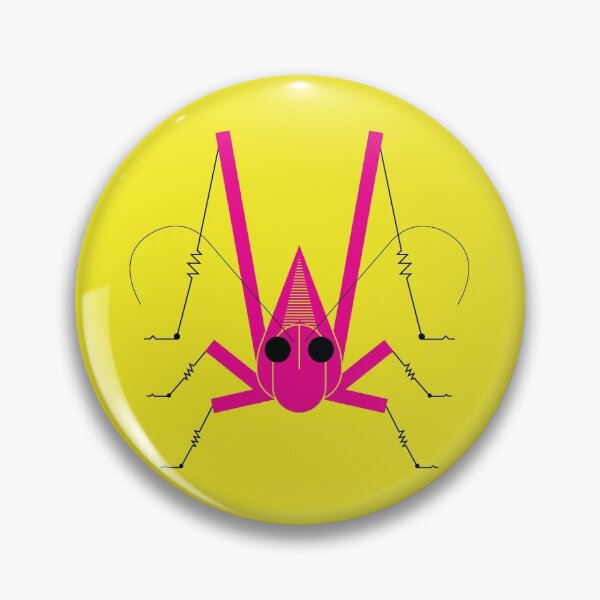 Item preview, Patience Grasshopper - Pink by UCO Design designed and sold by UCO  School of Design.