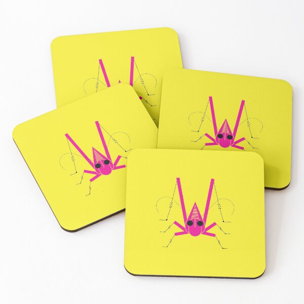 Item preview, Patience Grasshopper - Pink by UCO Design designed and sold by UCO  School of Design.