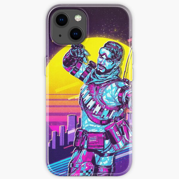 Apex Legends - Mirage 80s Retro iPhone Soft Case