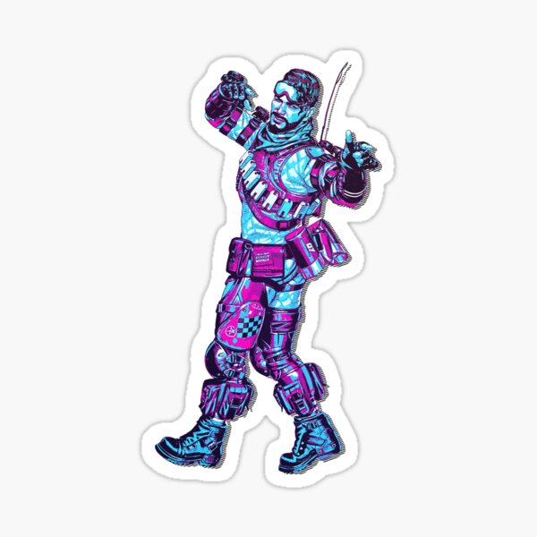 Apex Legends - Mirage 80er Jahre Retro Sticker