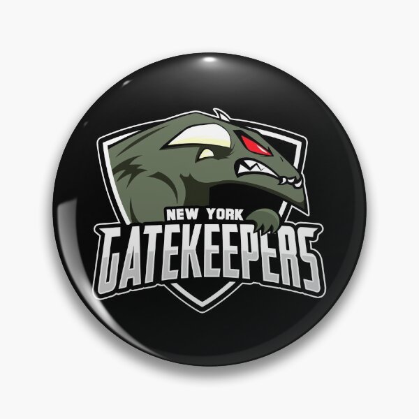 Item preview, New York Gatekeepers (White Outline) designed and sold by Lost In Shirts.