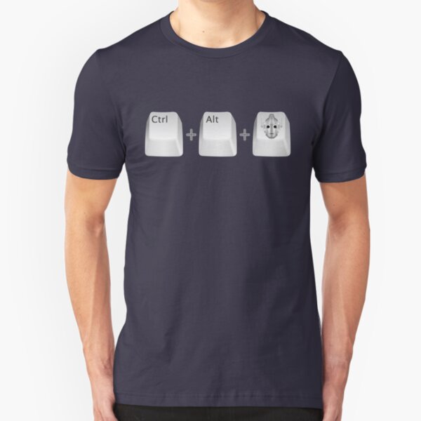Ctl+Alt+Del Slim Fit T-Shirt