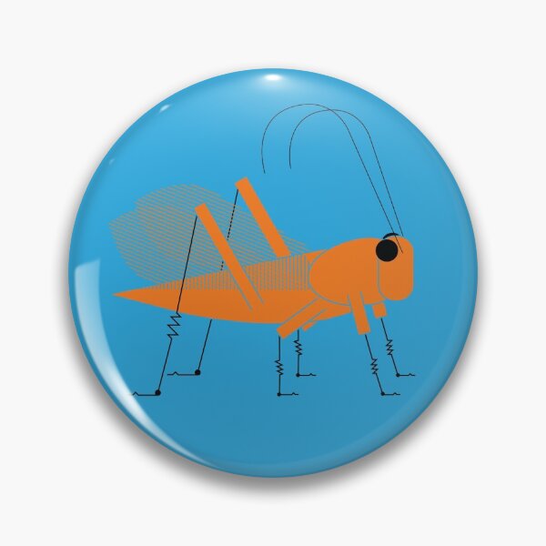 Item preview, Patience Grasshopper - Orange by UCO Design designed and sold by UCO  School of Design.