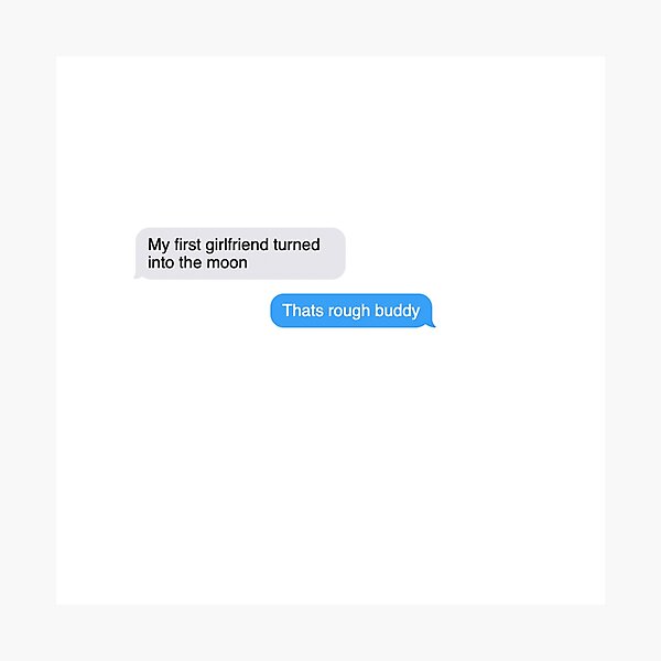 Das ist Rough Buddy Quote Fotodruck