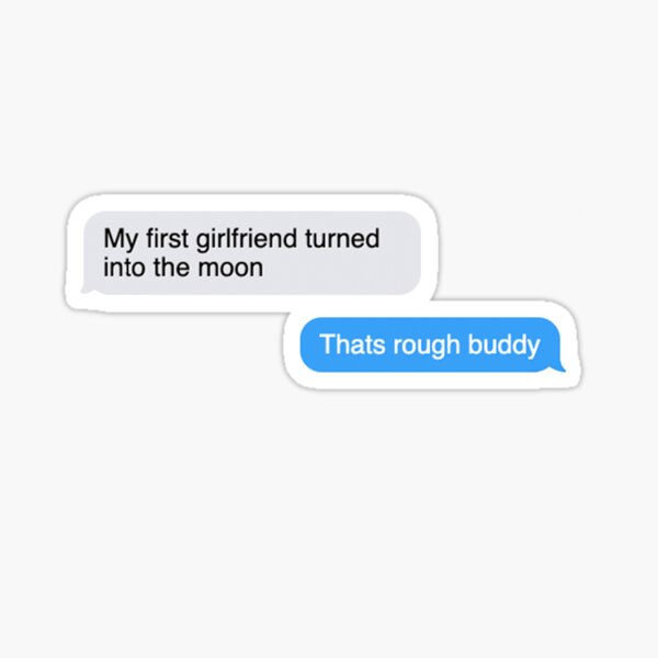 Das ist Rough Buddy Quote Sticker