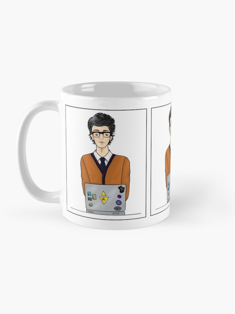 Alternate view of 00Q Tea Comic Strip Coffee Mug